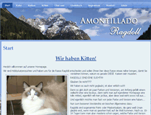 Tablet Screenshot of amontillado-ragdoll.de